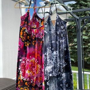2 maxi dressses
